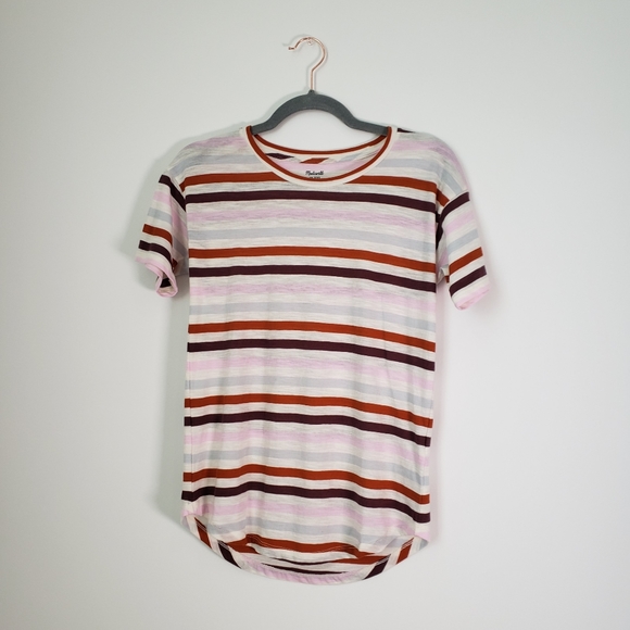 Madewell Tops - Madewell Anya Whisper Stripe Print T-Shirt